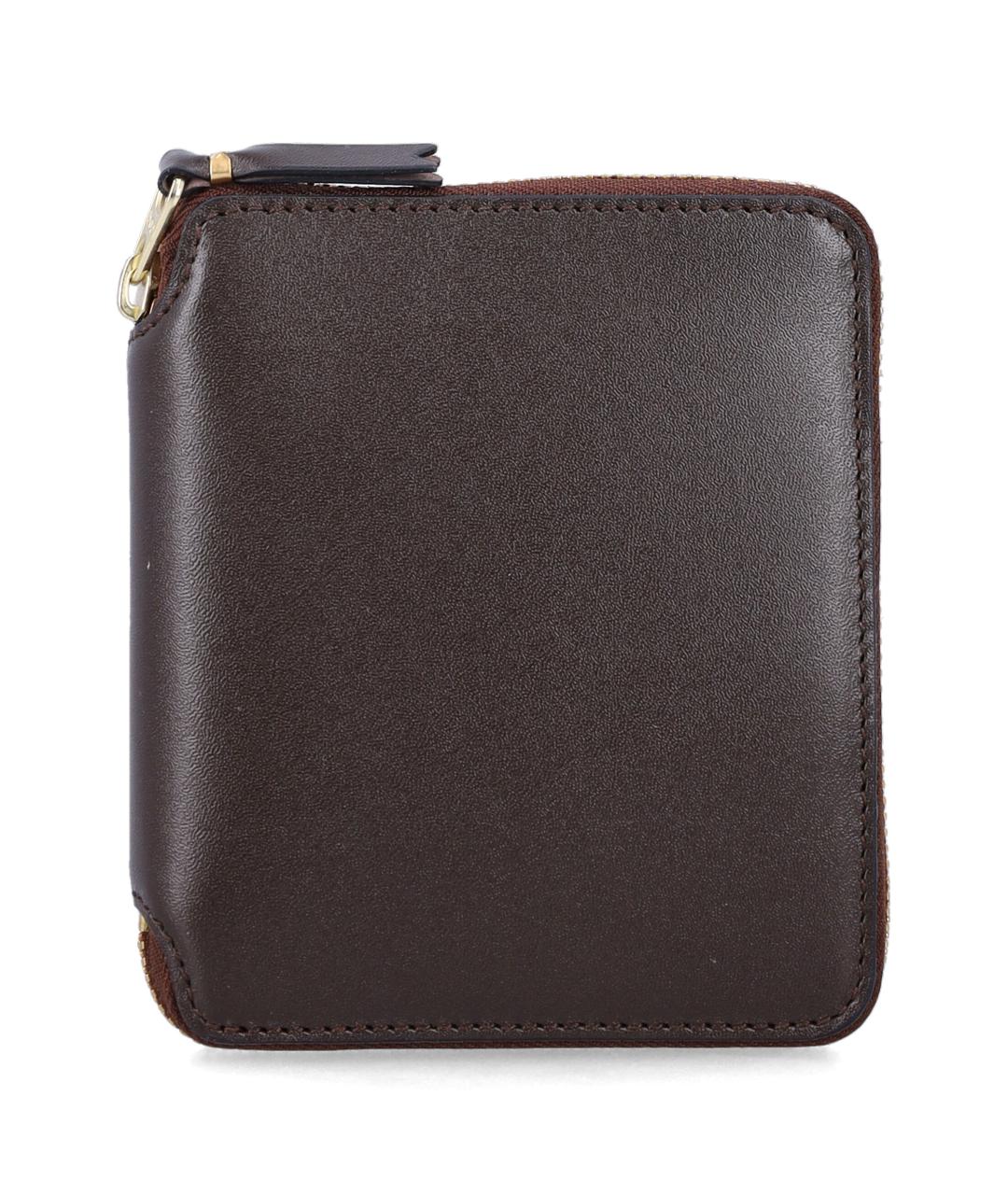 COMME DES GARÇONS WALLET Коричневый кошелек из искусственной кожи, фото 1