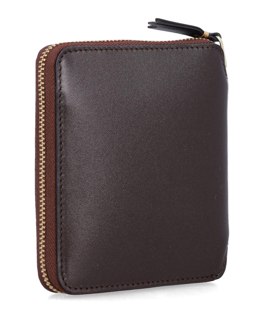 COMME DES GARÇONS WALLET Коричневый кошелек из искусственной кожи, фото 2