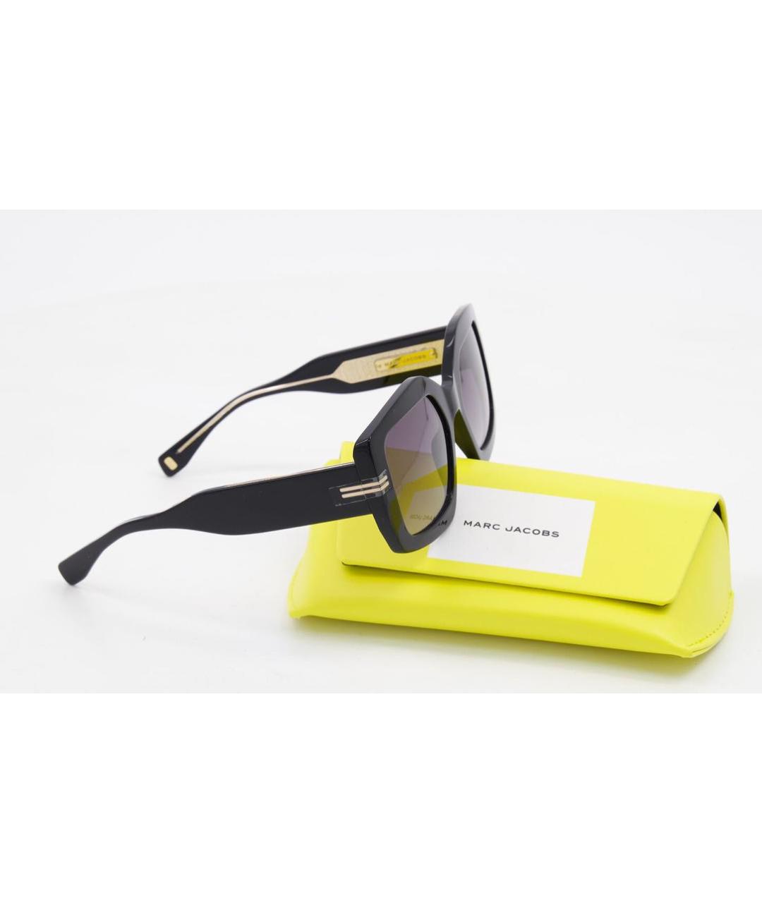 MARC JACOBS Черные пластиковые солнцезащитные очки, фото 4