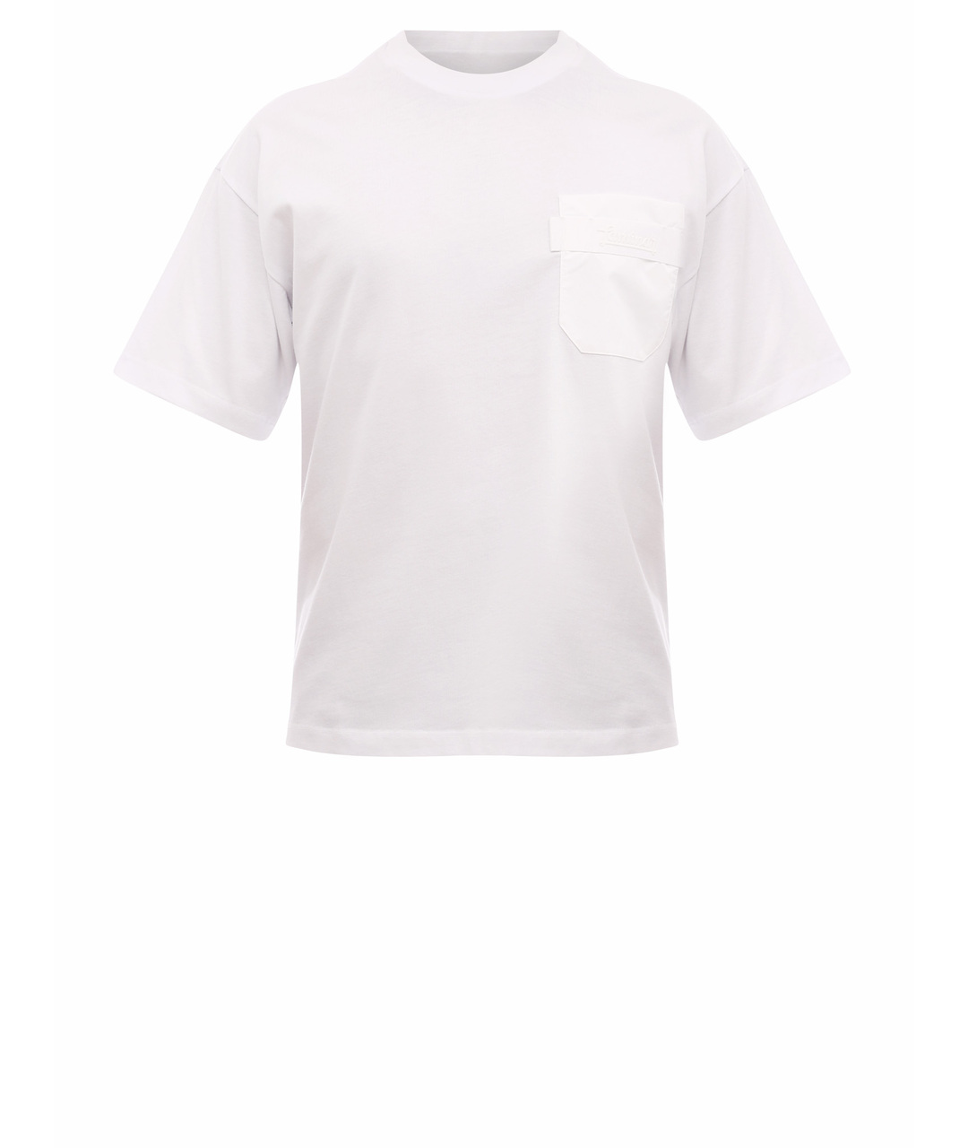 HERNO Белая хлопковая футболка, фото 1