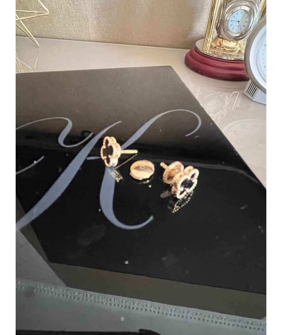 VAN CLEEF & ARPELS Золотые серьги из желтого золота, фото 3