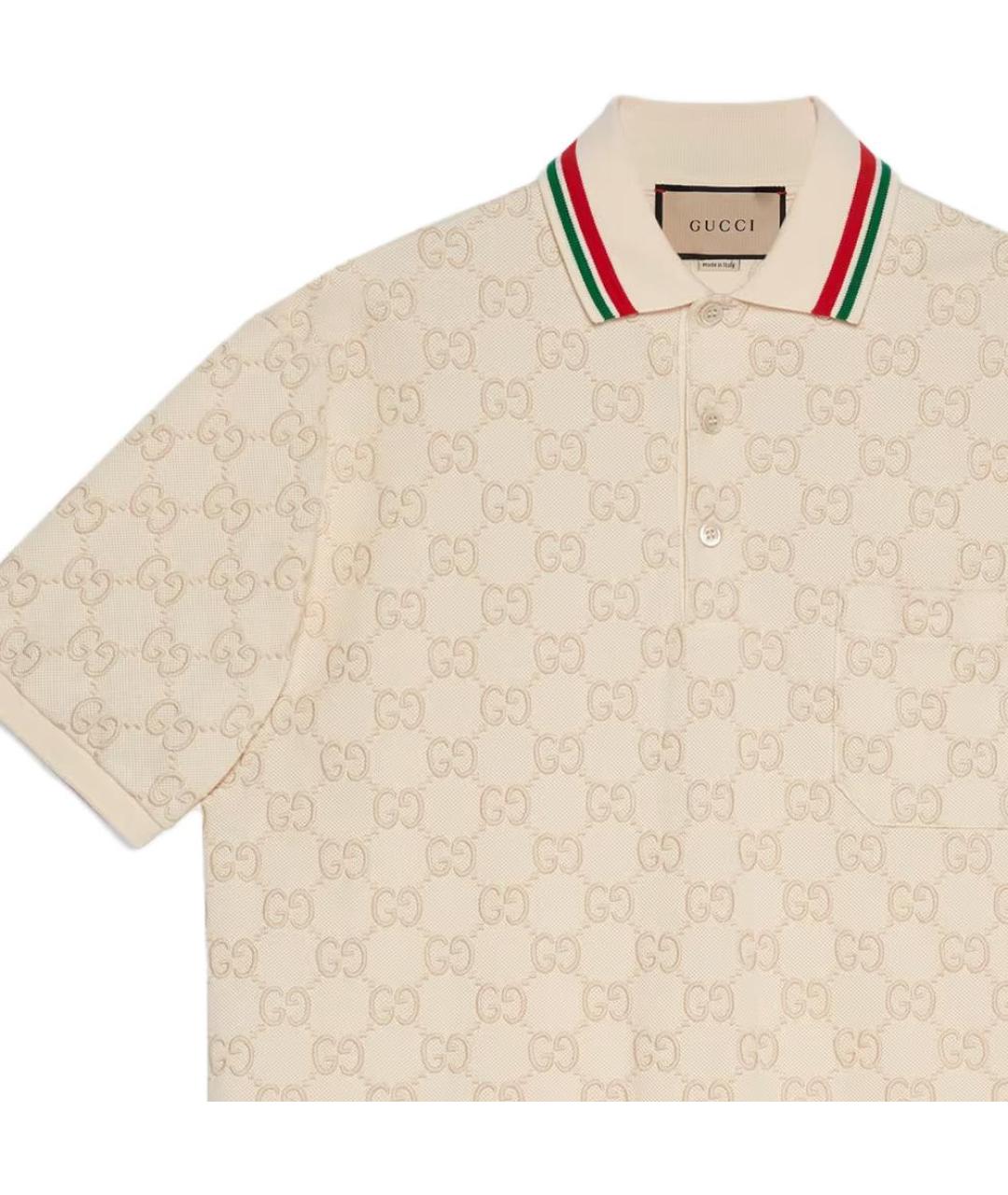 GUCCI Бежевая рубашка, фото 4