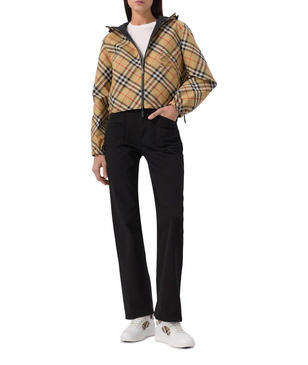 BURBERRY Бежевая куртка, фото 4