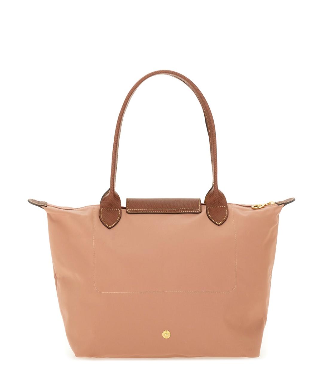 LONGCHAMP Розовая синтетическая сумка через плечо, фото 4