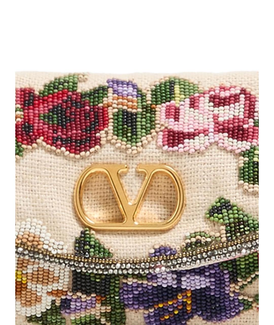 VALENTINO Мульти тканевая сумка с короткими ручками, фото 3