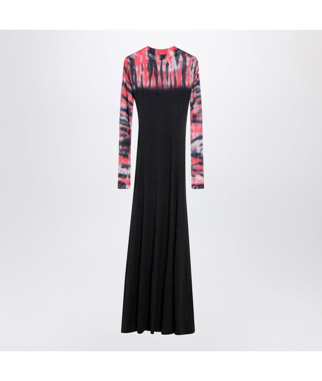 BALENCIAGA Черное хлопковое повседневное платье, фото 2