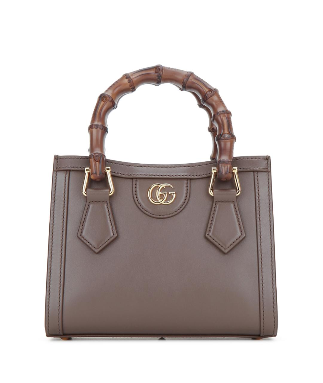 GUCCI Кожаная сумка тоут, фото 3