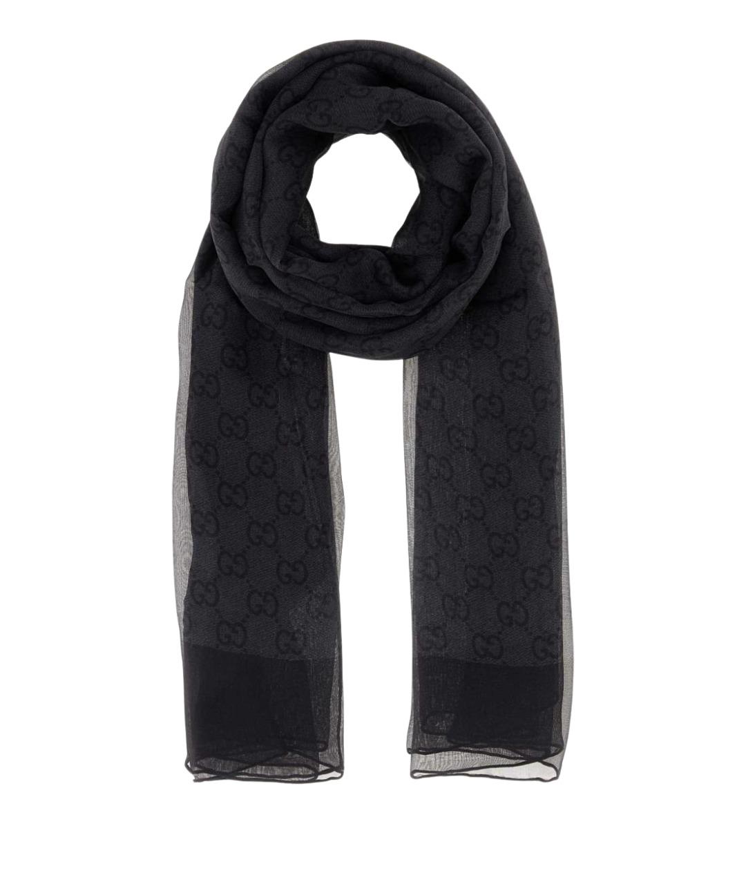 GUCCI Мульти шелковый шарф, фото 1