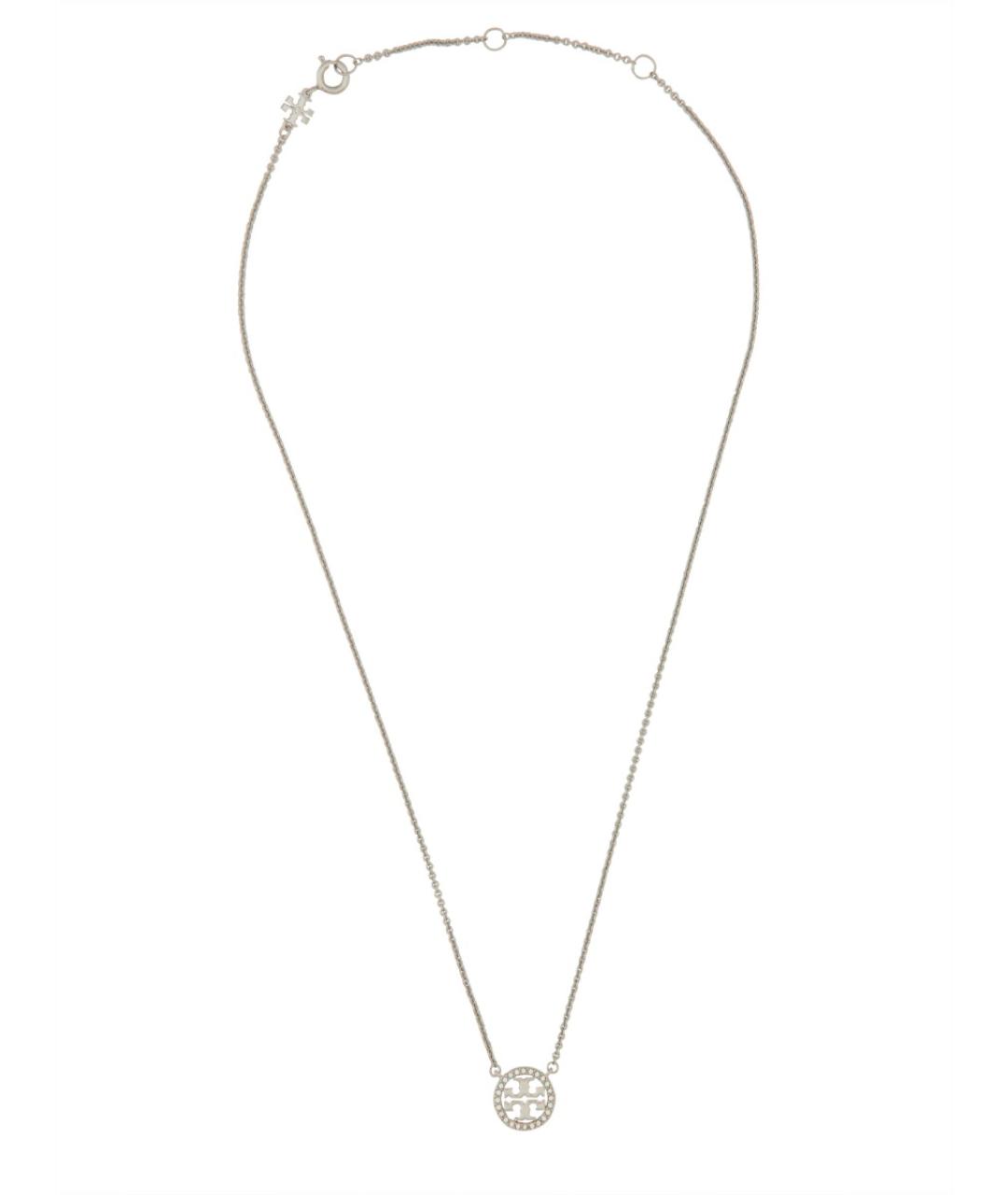 TORY BURCH Серебряная металлическая цепочка, фото 2