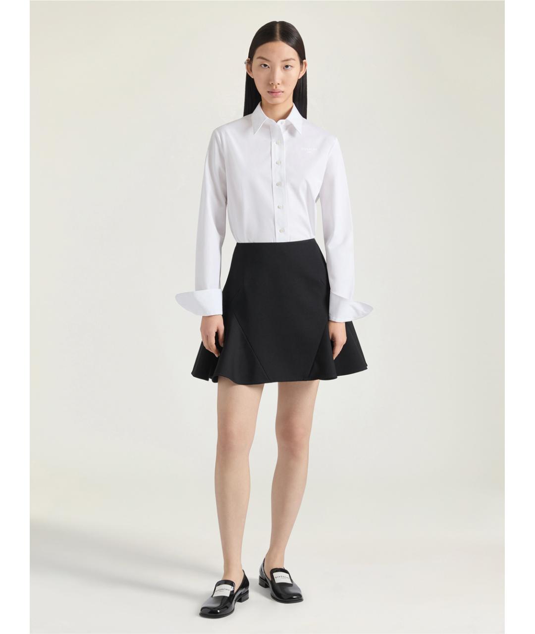 GIVENCHY Белая хлопковая рубашка, фото 2