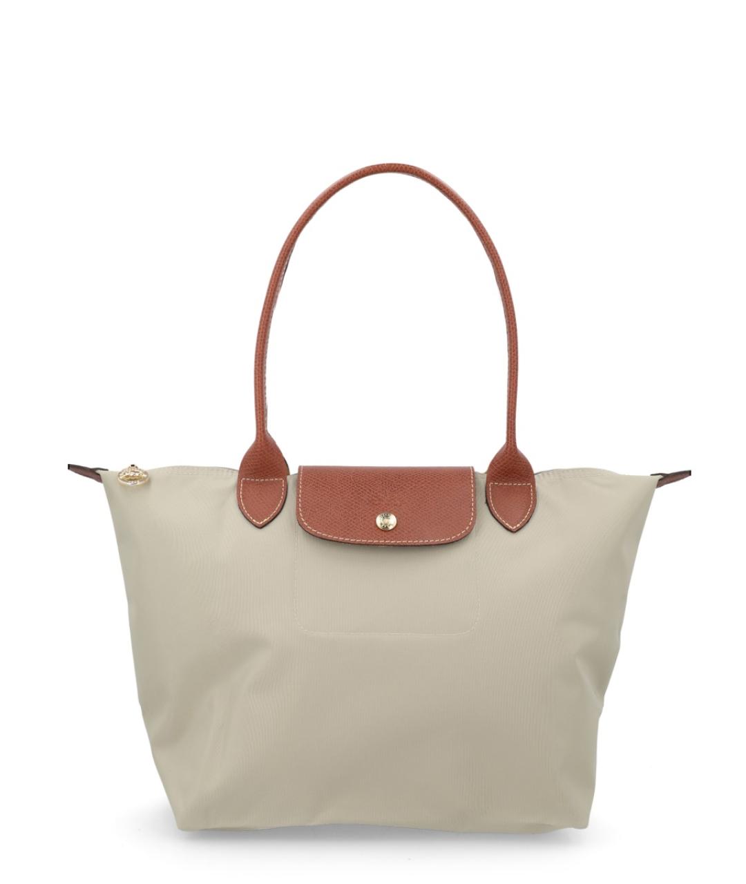 LONGCHAMP Серая синтетическая сумка через плечо, фото 1
