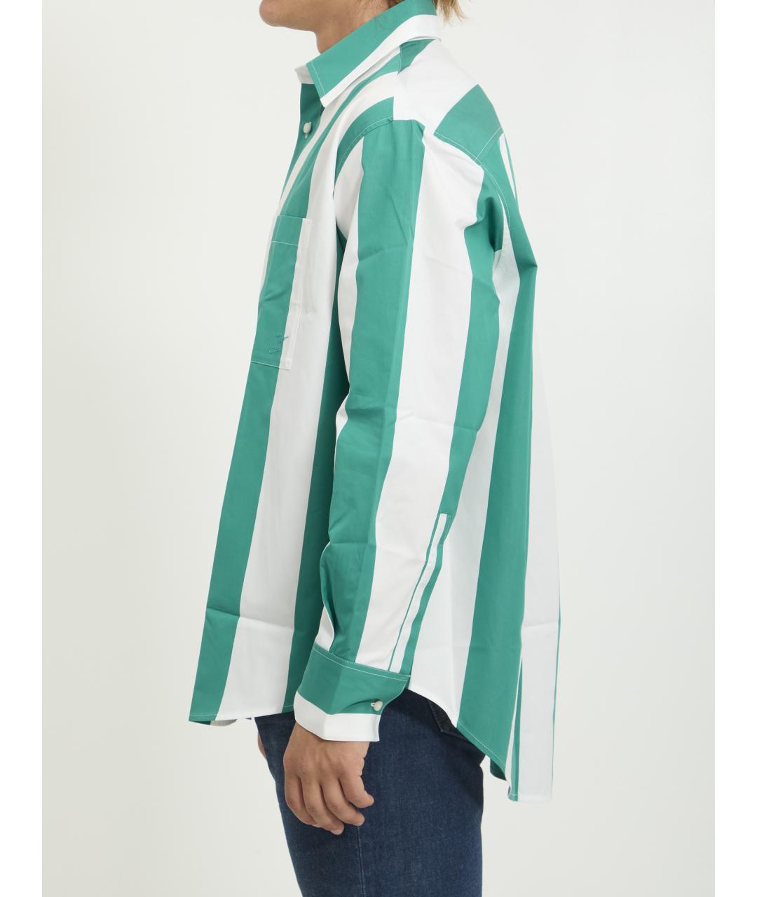 JACQUEMUS Мульти хлопковая кэжуал рубашка, фото 3