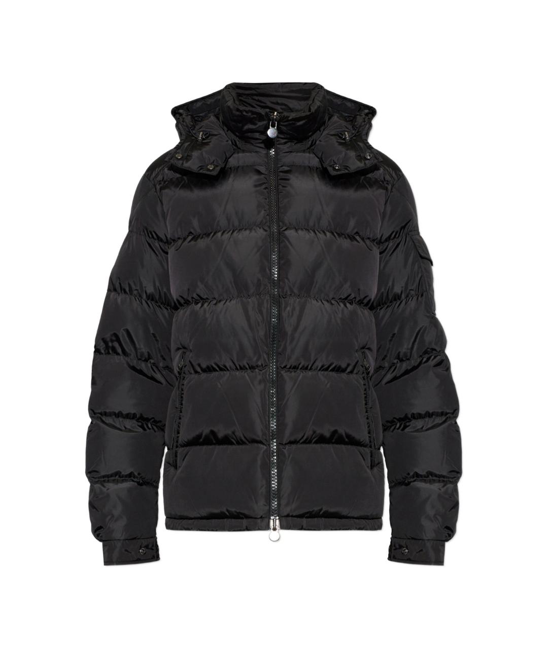 MONCLER Черная полиамидовая куртка, фото 1