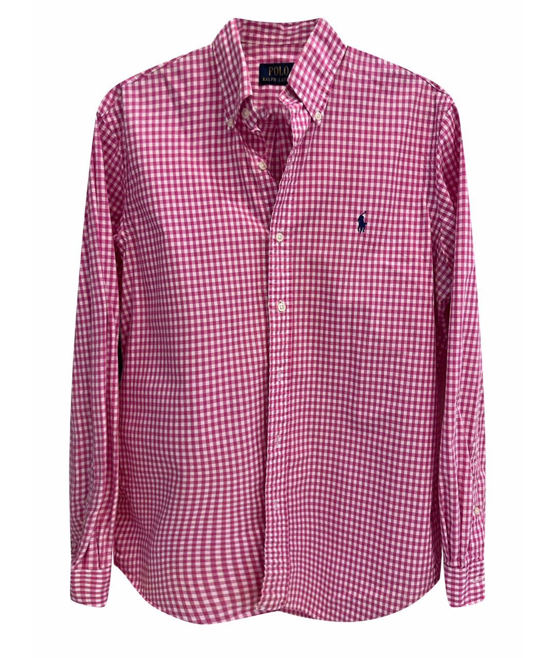 POLO RALPH LAUREN Розовая хлопковая кэжуал рубашка, фото 1