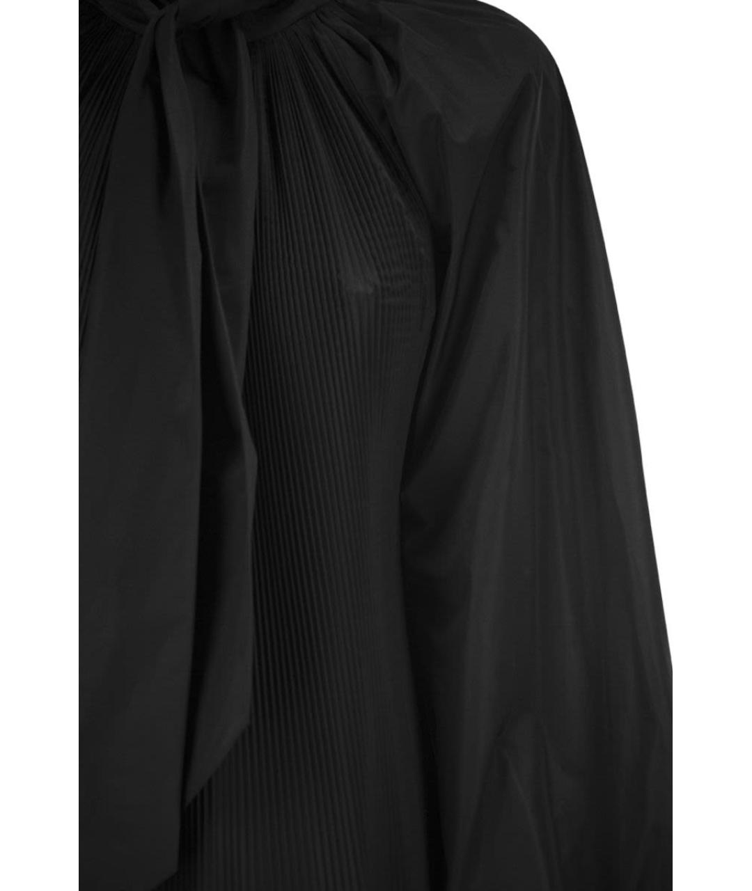 MAX MARA Черная полиэстеровая рубашка, фото 4