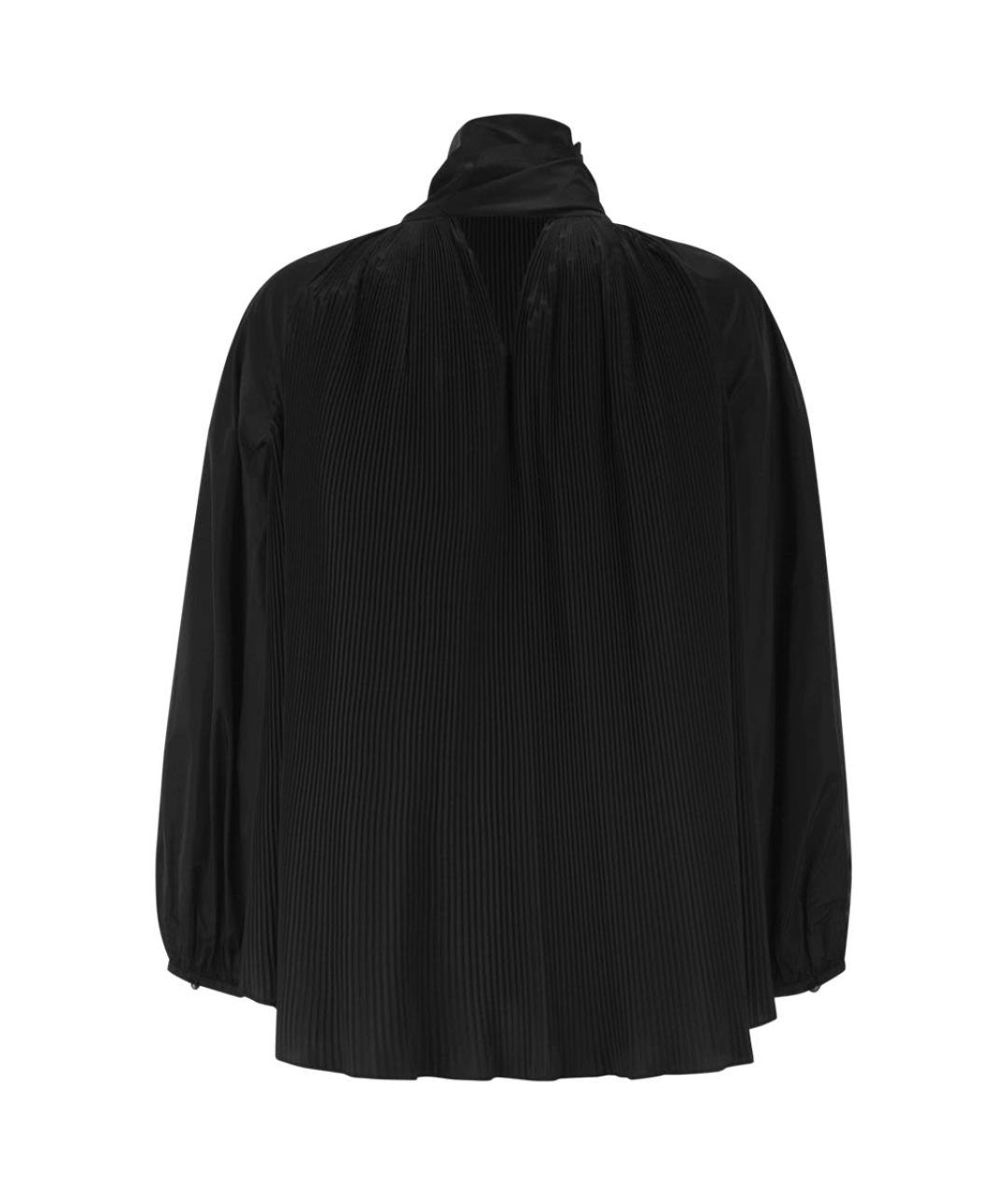 MAX MARA Черная полиэстеровая рубашка, фото 2