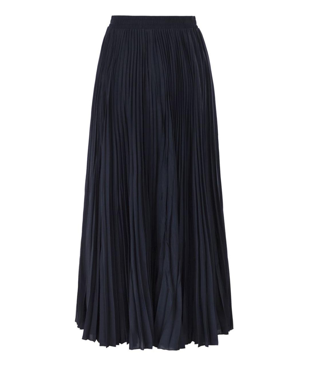WEEKEND MAX MARA Синяя полиэстеровая юбка макси, фото 2