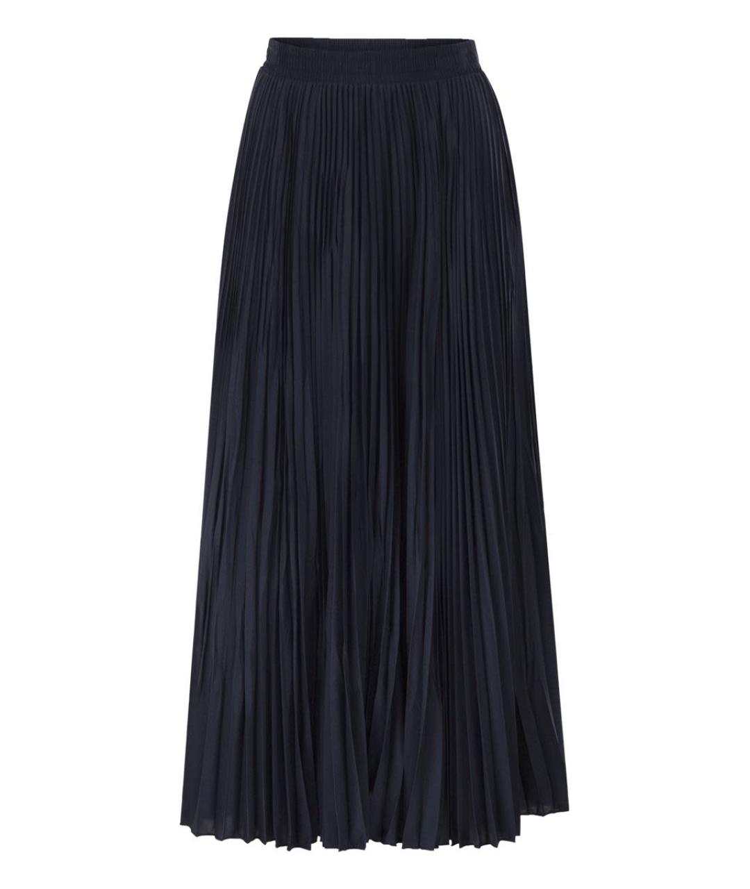 WEEKEND MAX MARA Синяя полиэстеровая юбка макси, фото 1