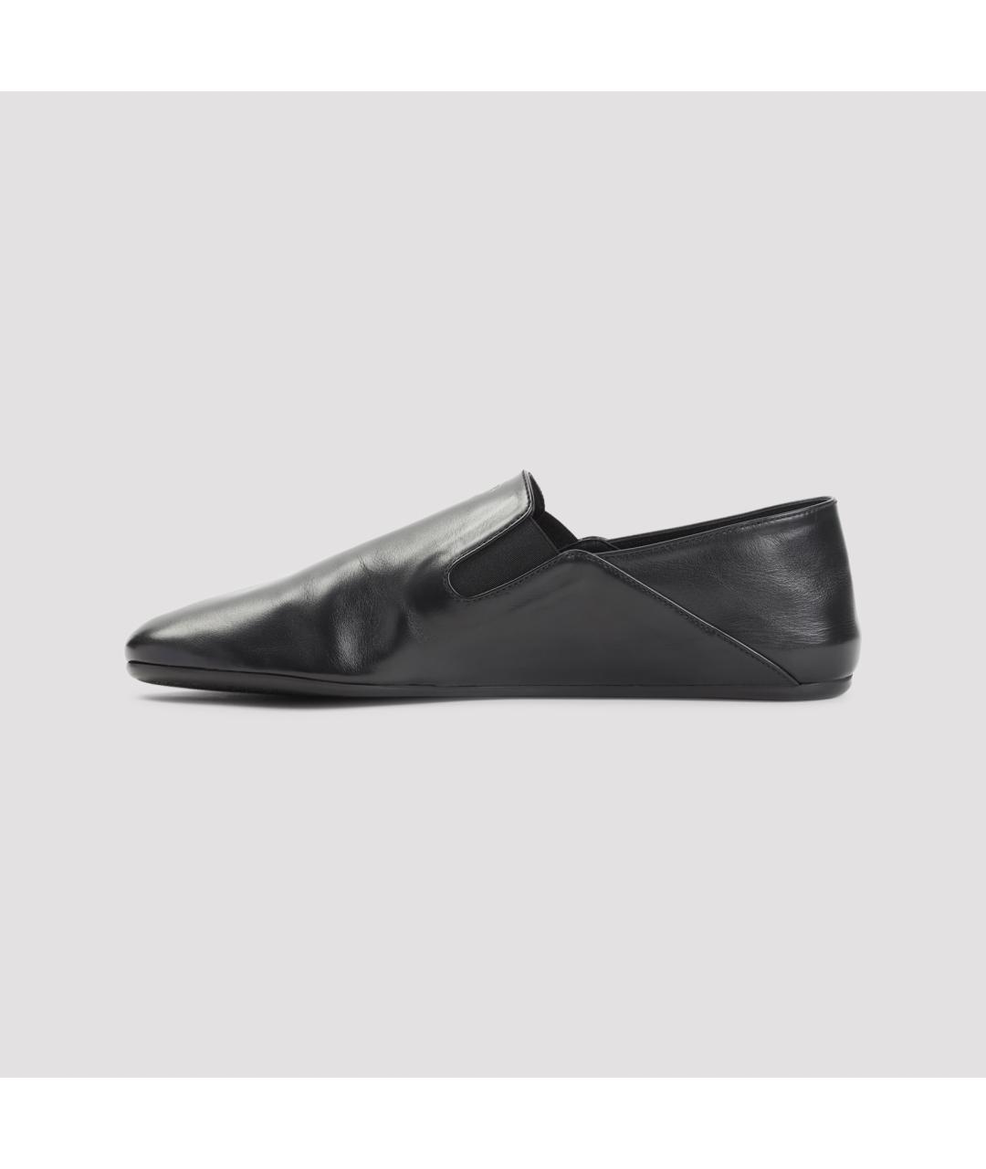 PRADA Черные кожаные лоферы, фото 2
