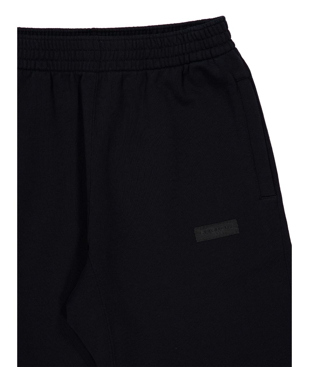 GIVENCHY Черные хлопковые повседневные брюки, фото 3