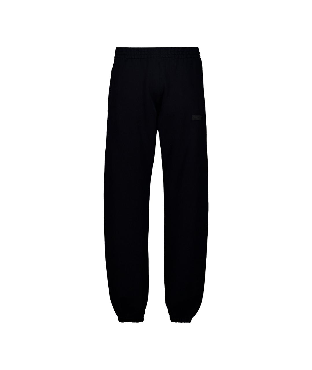 GIVENCHY Черные хлопковые повседневные брюки, фото 1