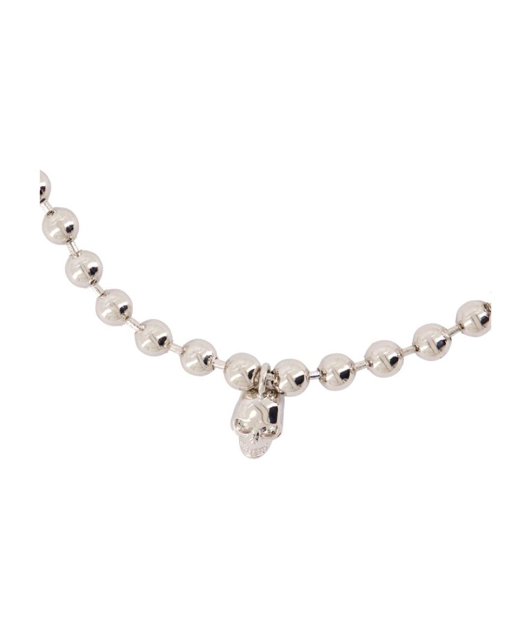 ALEXANDER MCQUEEN Серебряная металлическая цепочка/подвеска, фото 2
