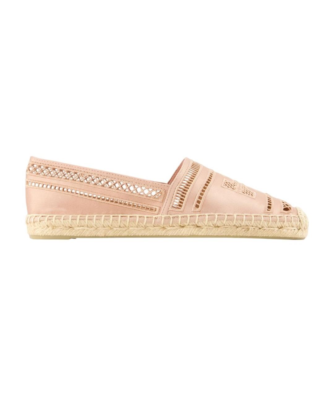 TORY BURCH Бежевые синтетические эспадрильи, фото 3