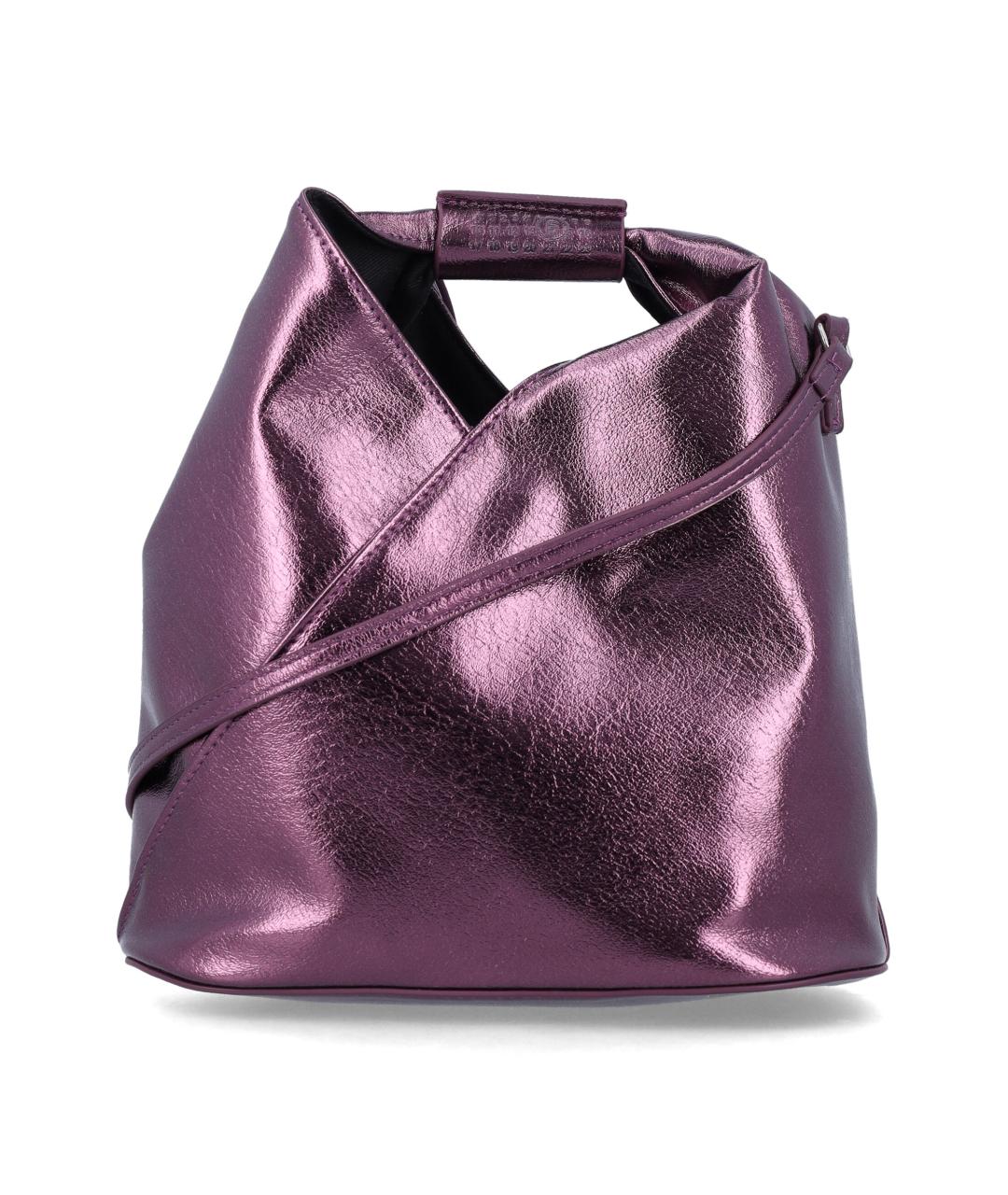MM6 MAISON MARGIELA Фиолетовая синтетическая сумка через плечо, фото 1