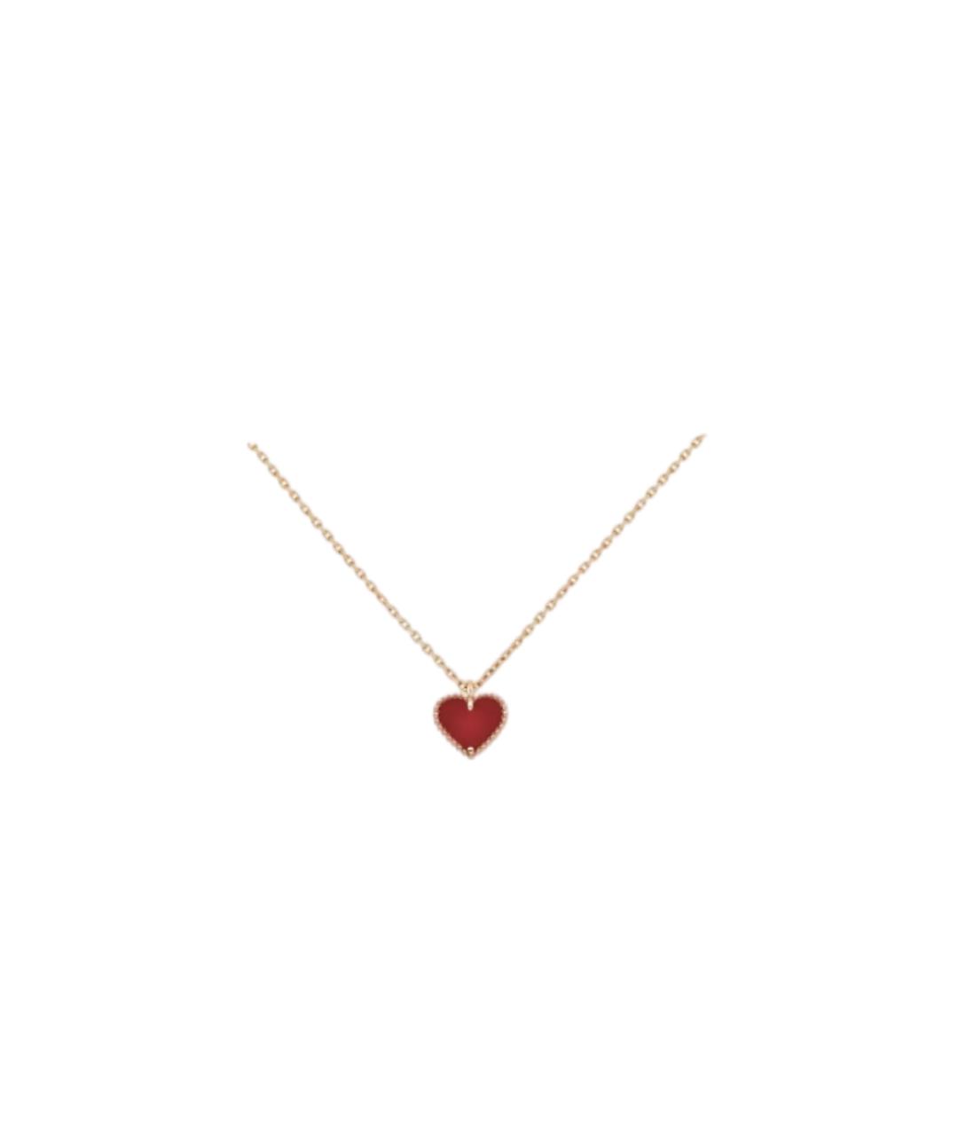 VAN CLEEF & ARPELS Красная подвеска из розового золота, фото 6