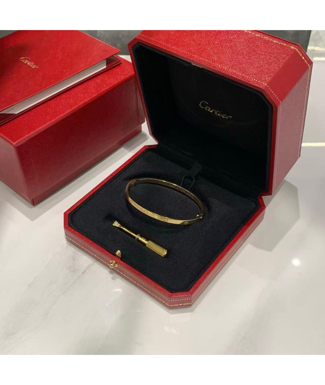 CARTIER Золотой браслет, фото 4