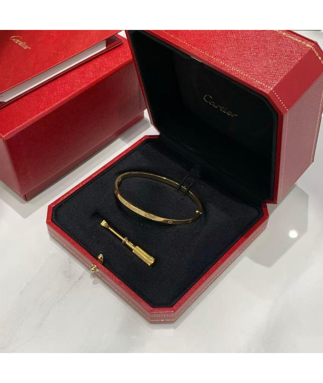 CARTIER Золотой браслет, фото 3