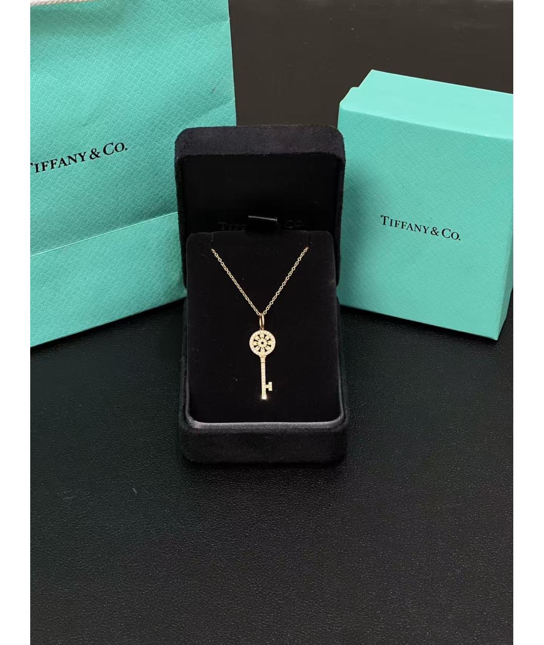 TIFFANY&CO Золотая подвеска из розового золота, фото 2