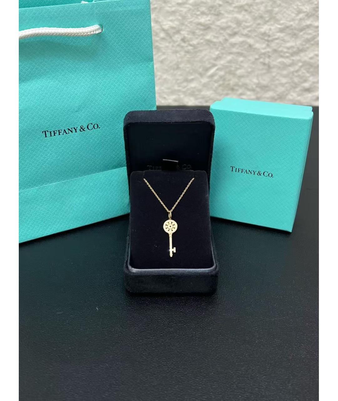 TIFFANY&CO Золотая подвеска из розового золота, фото 5
