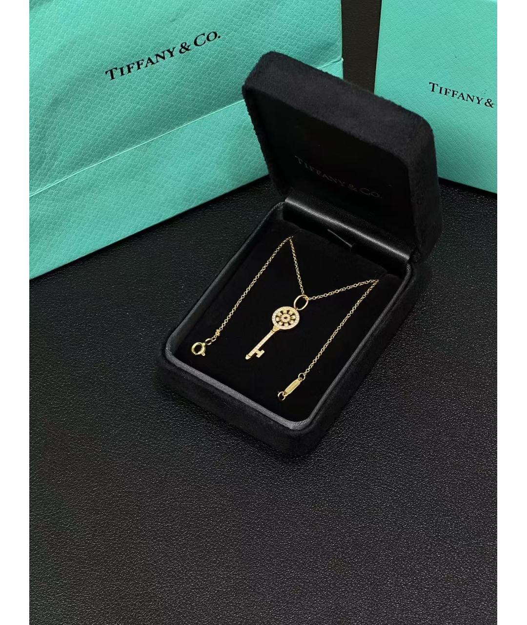 TIFFANY&CO Золотая подвеска из розового золота, фото 4