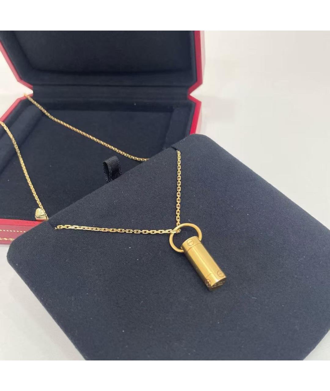 CARTIER Золотая подвеска, фото 5