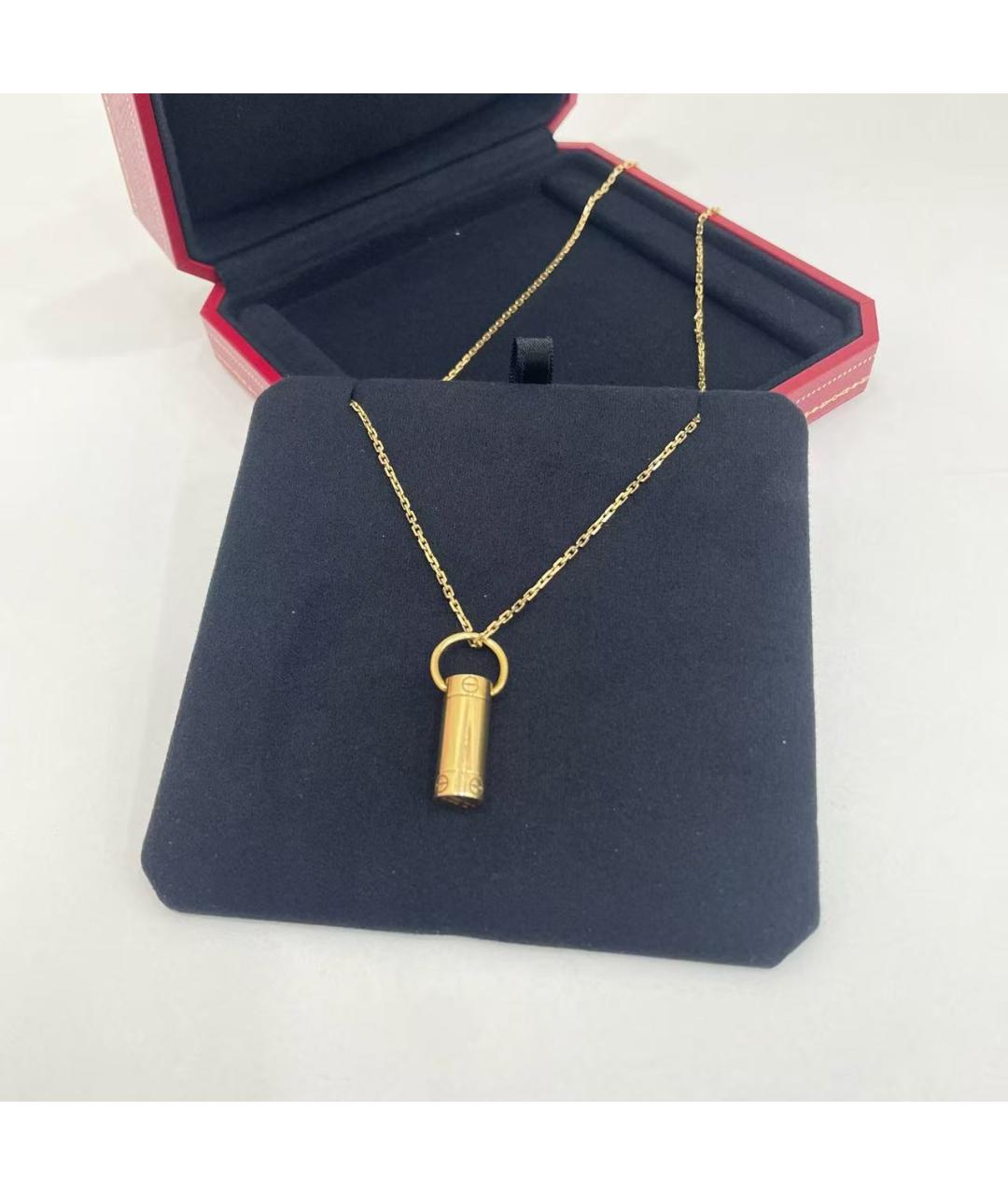 CARTIER Золотая подвеска, фото 4