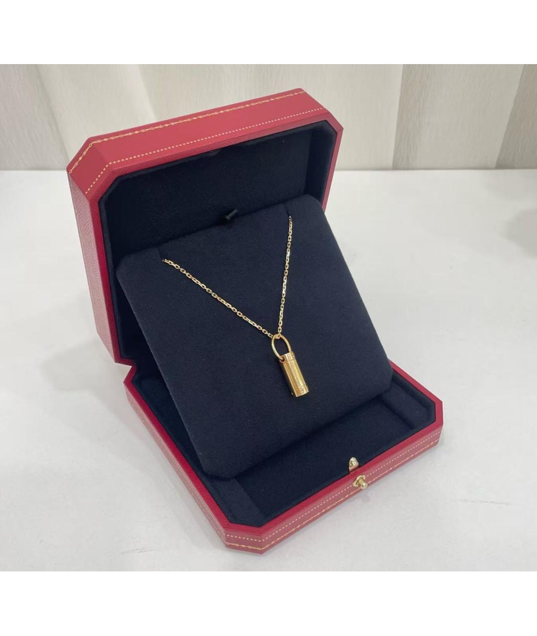 CARTIER Золотая подвеска, фото 3