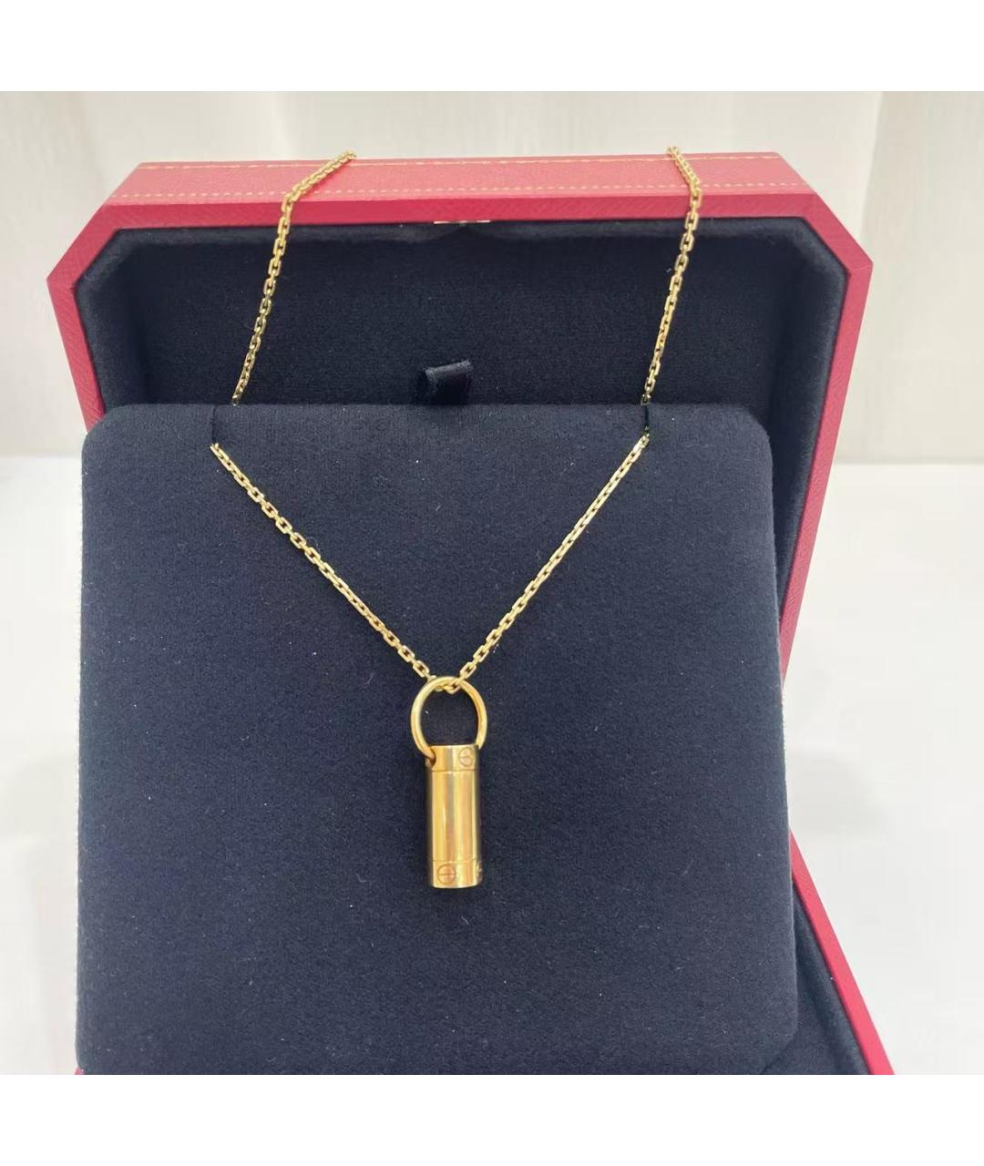 CARTIER Золотая подвеска, фото 6