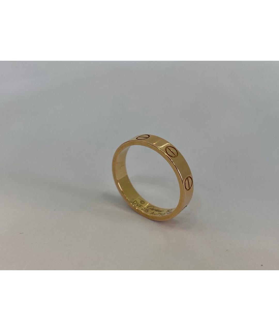 CARTIER Золотое кольцо из розового золота, фото 2