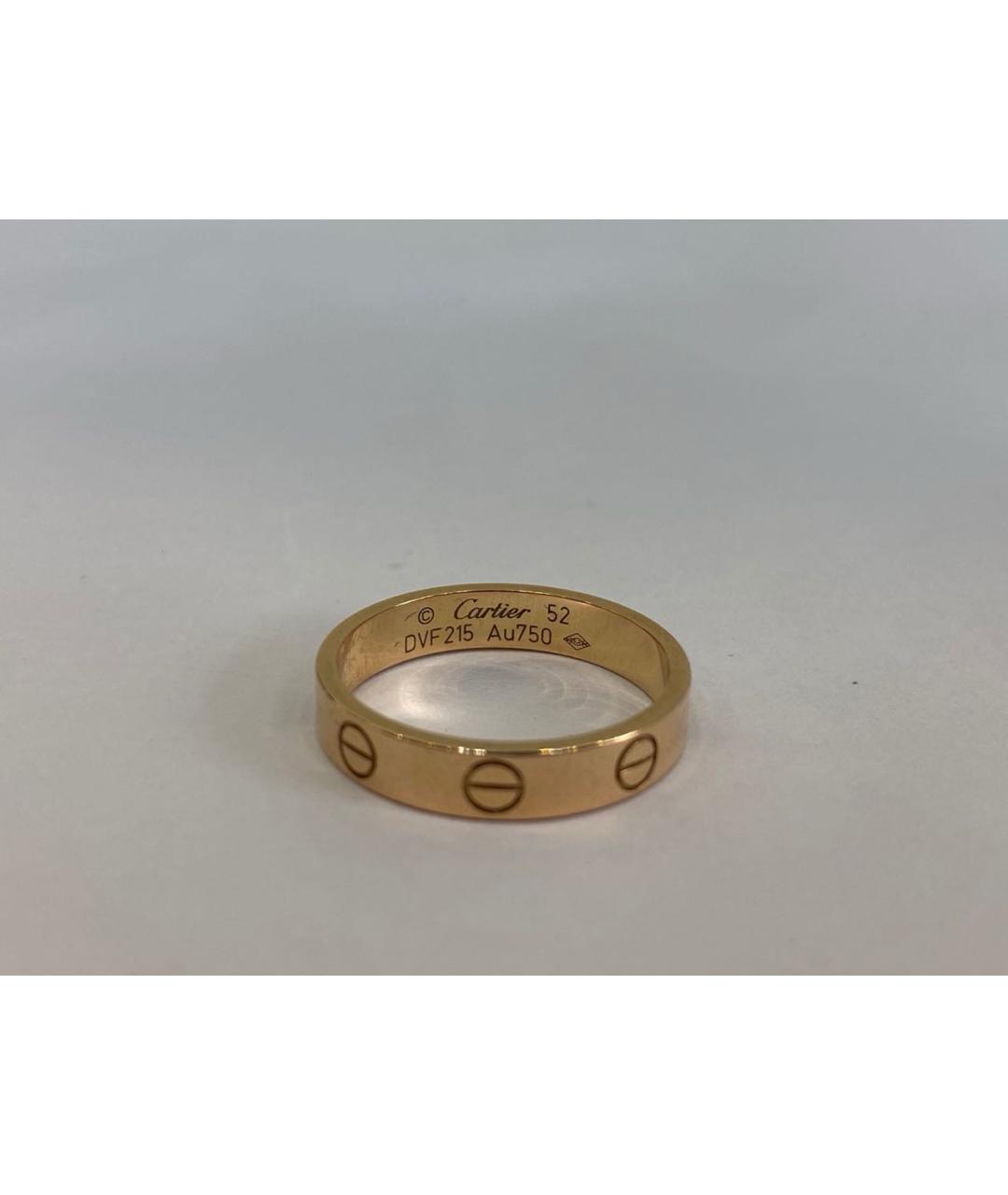 CARTIER Золотое кольцо из розового золота, фото 4