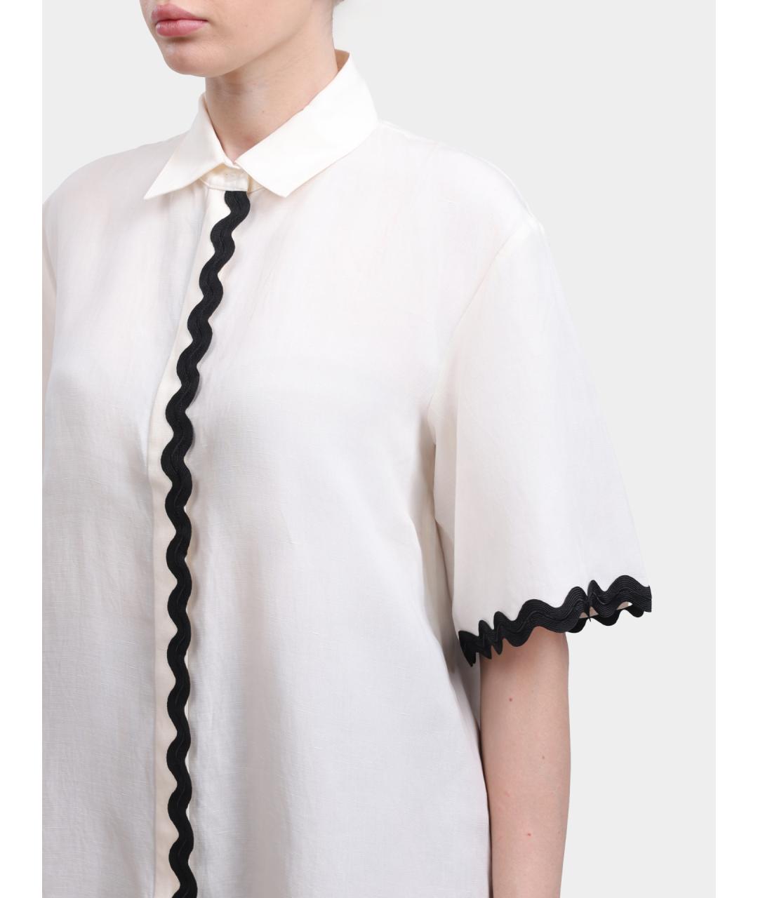 HUGO BOSS Белая рубашка, фото 4