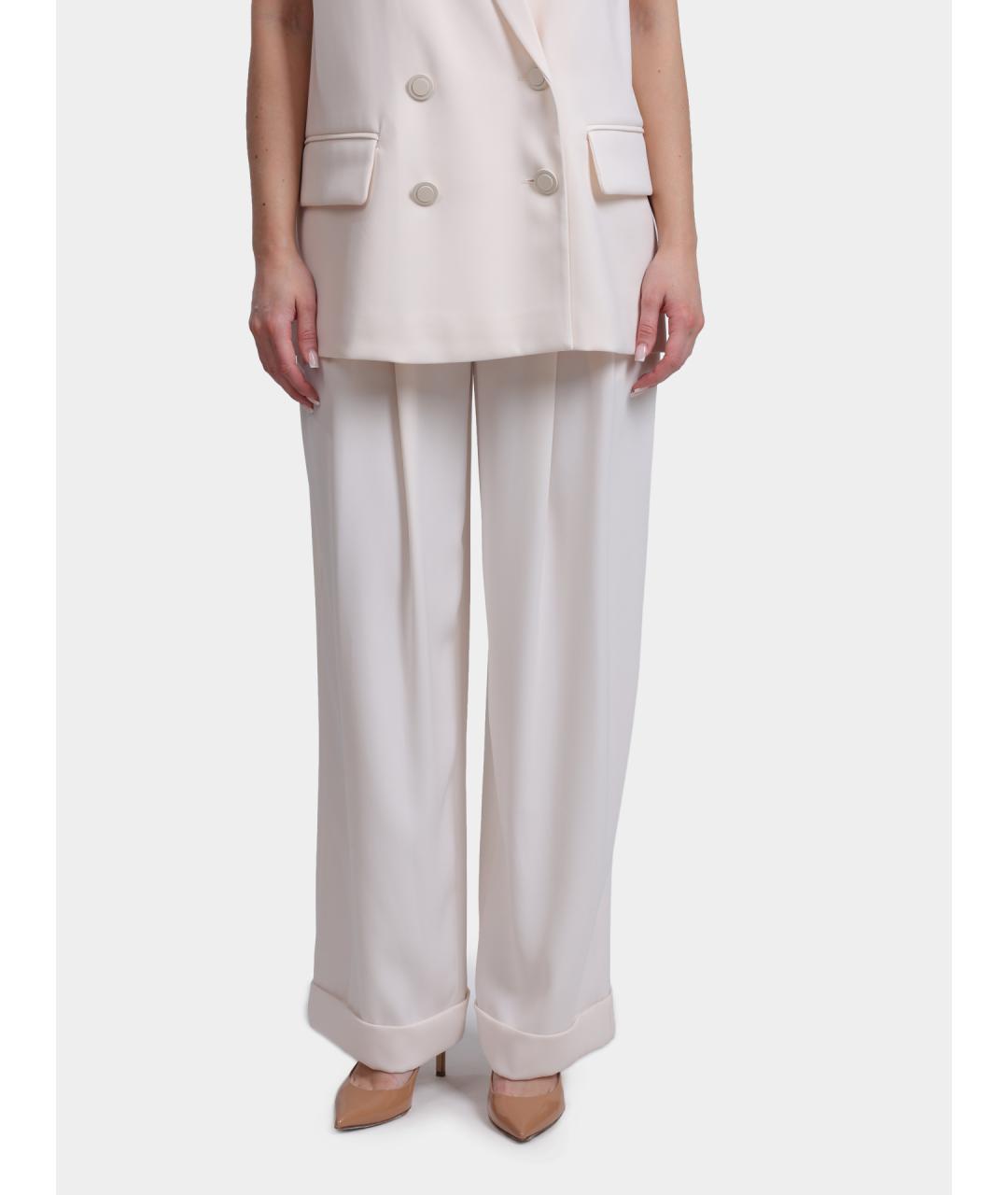 ARMANI EXCHANGE Белые прямые брюки, фото 2