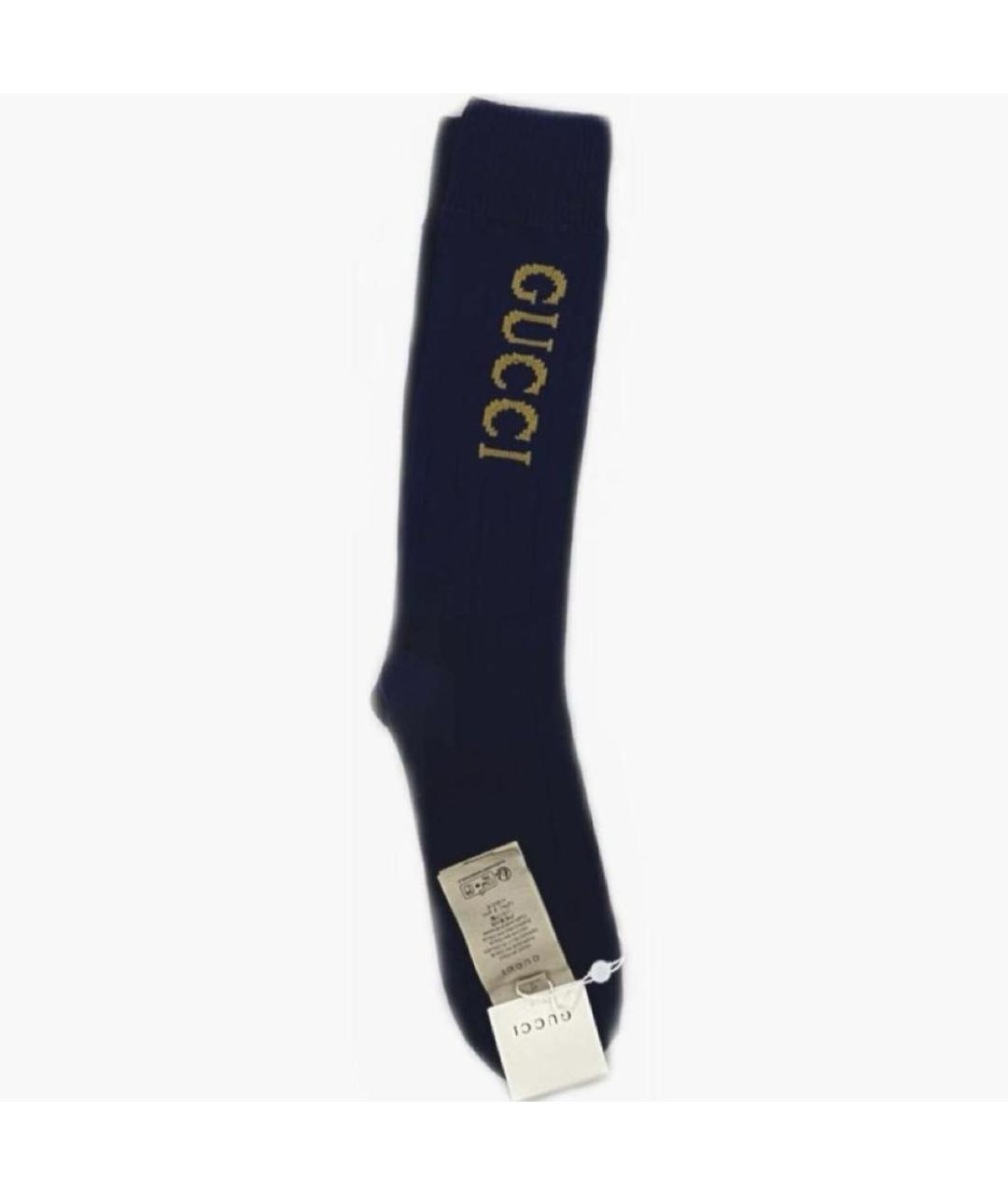 GUCCI Темно-синие носки, чулки и колготы, фото 7