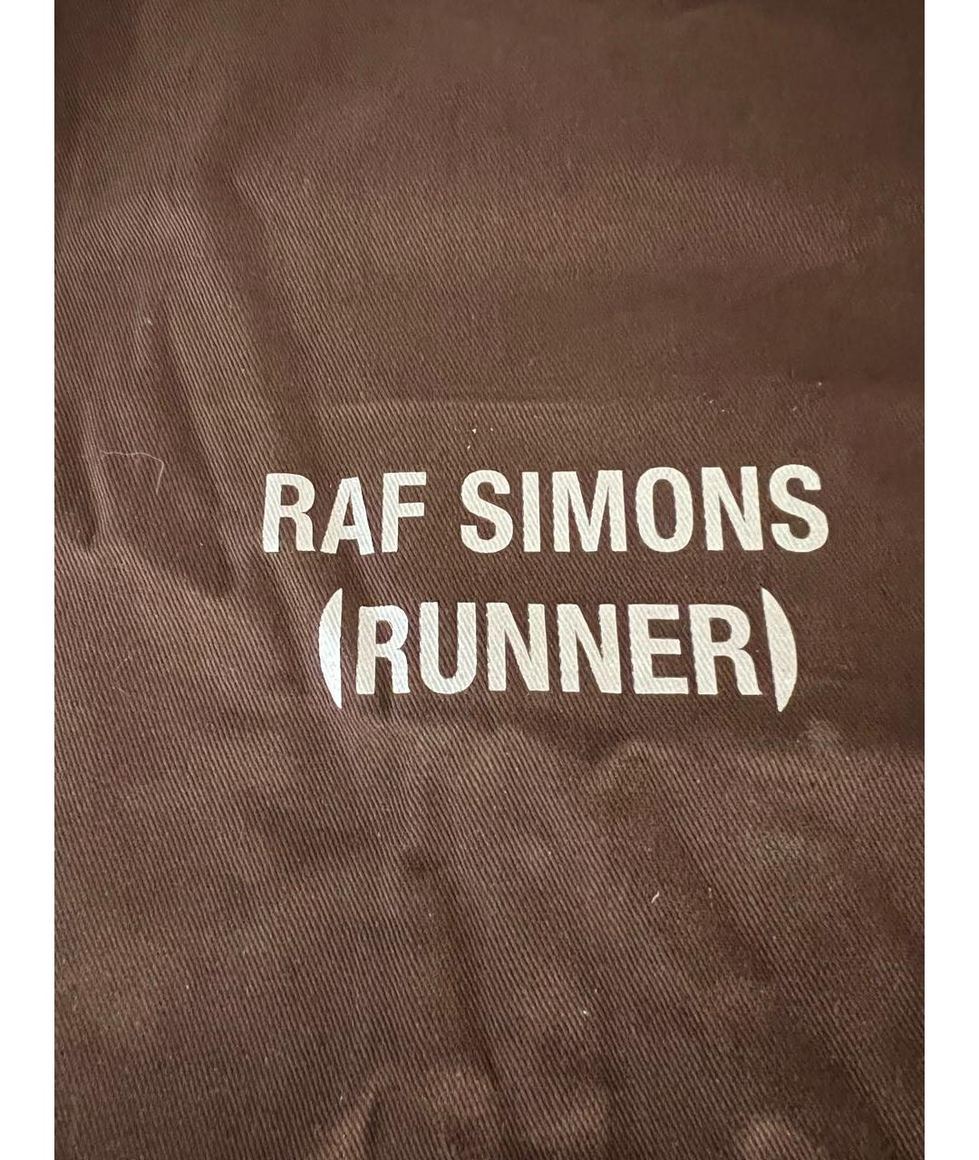 RAF SIMONS Коричневая сумка тоут, фото 5