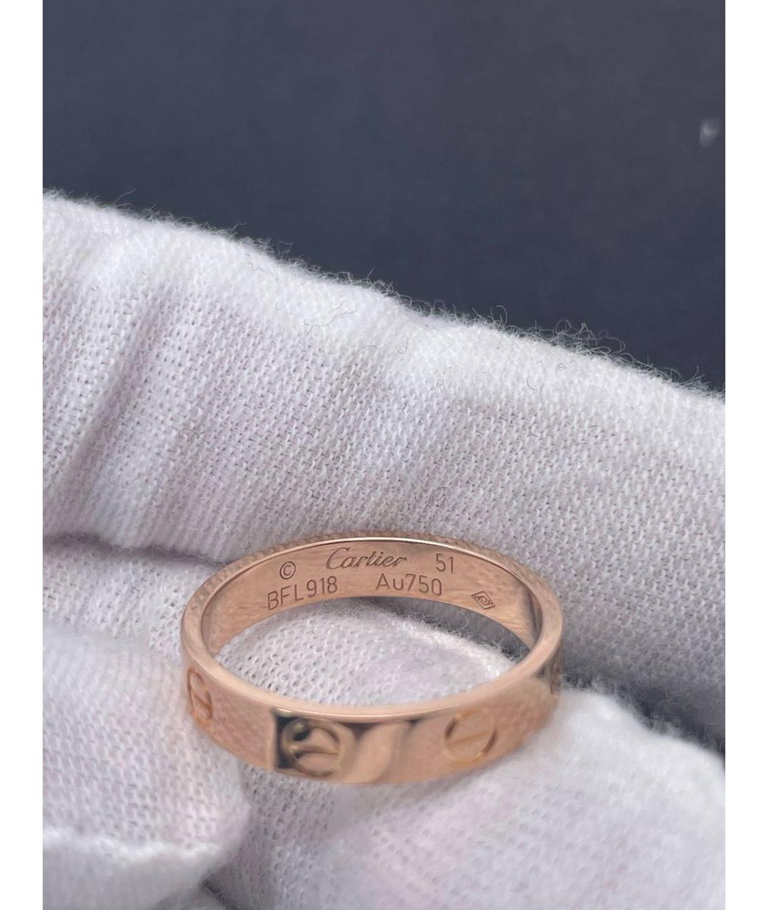 CARTIER Золотое кольцо из розового золота, фото 2