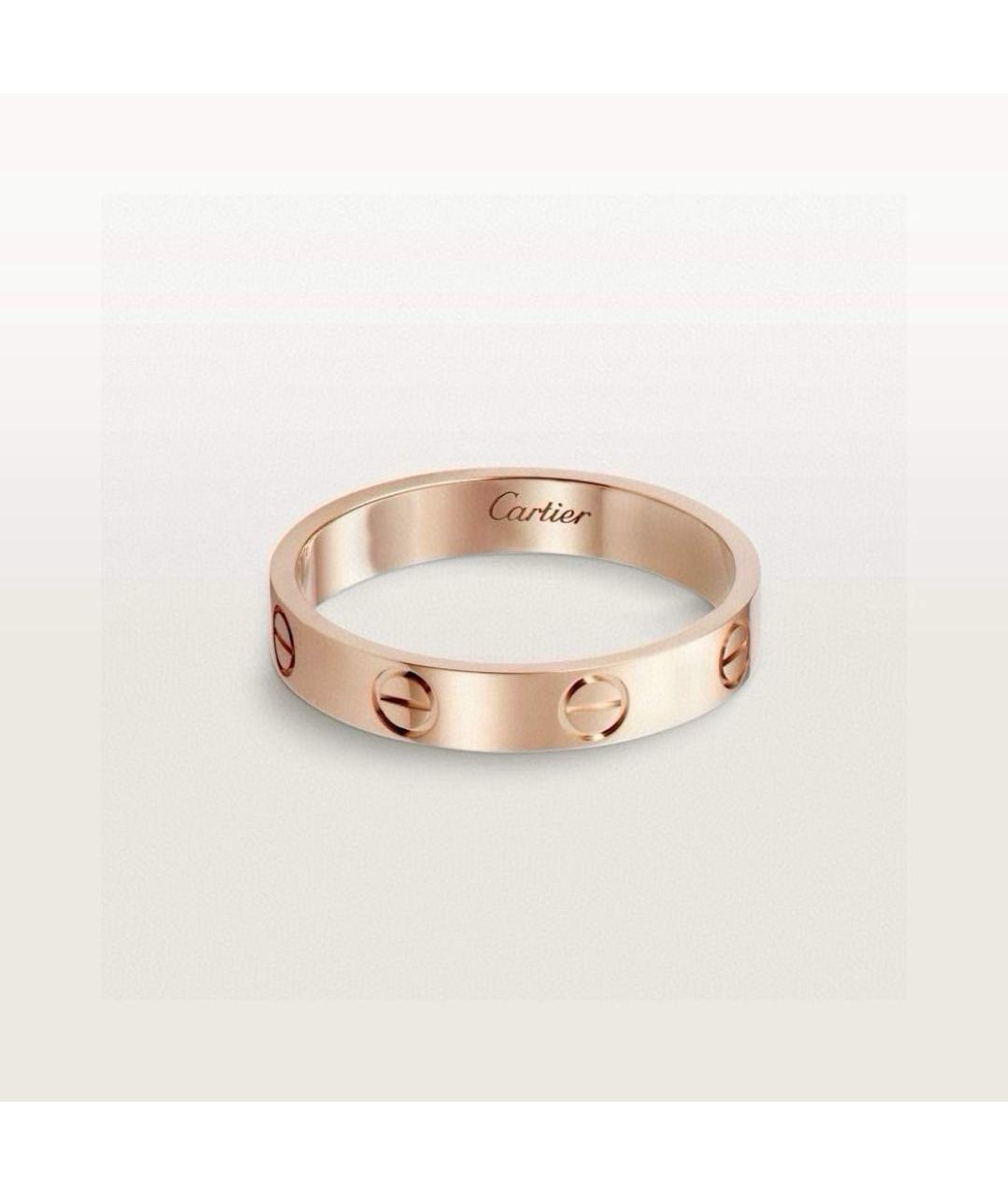 CARTIER Золотое кольцо из розового золота, фото 4