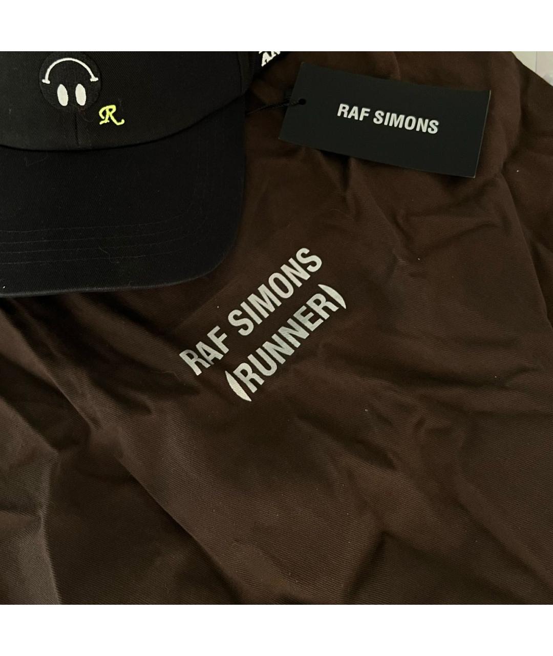 RAF SIMONS Коричневая сумка на плечо, фото 3