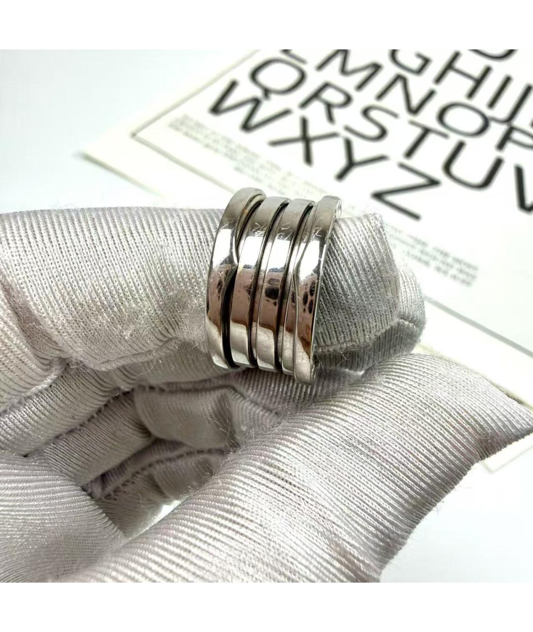 BVLGARI Серебряное кольцо из белого золота, фото 3