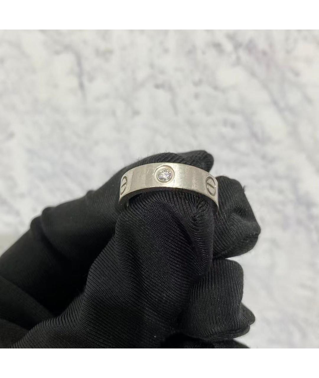 CARTIER Серебряное кольцо из белого золота, фото 4
