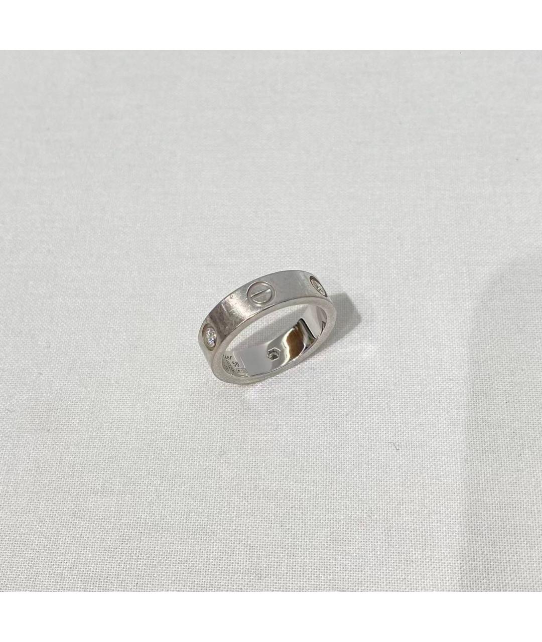 CARTIER Серебряное кольцо из белого золота, фото 6